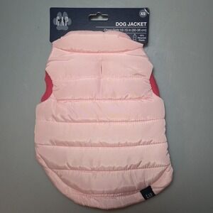 Gap Pets, Dog Jacket, XS‎ Pink & Mauve Puffer/Bomber